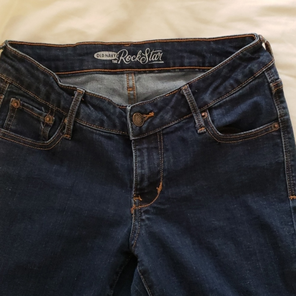 Old navy dark denim skinny